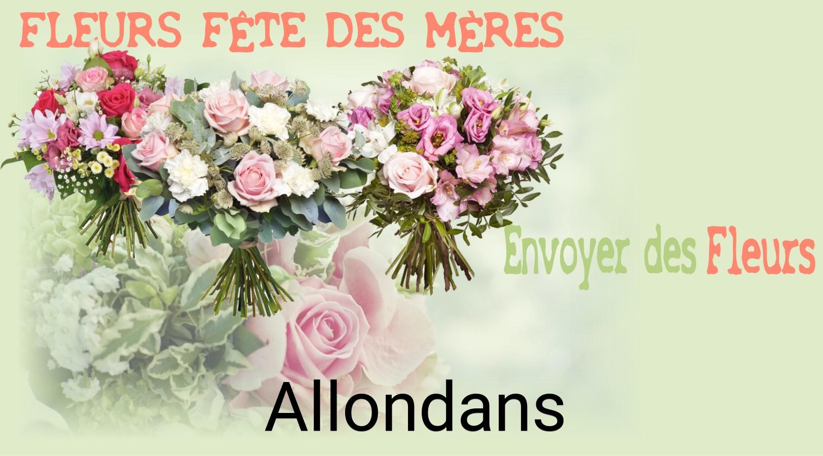 Bouquet de Fête des Mères livré à Allondans